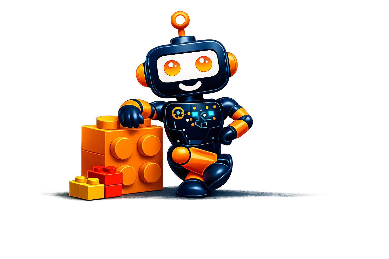 Robrik waiting to help
